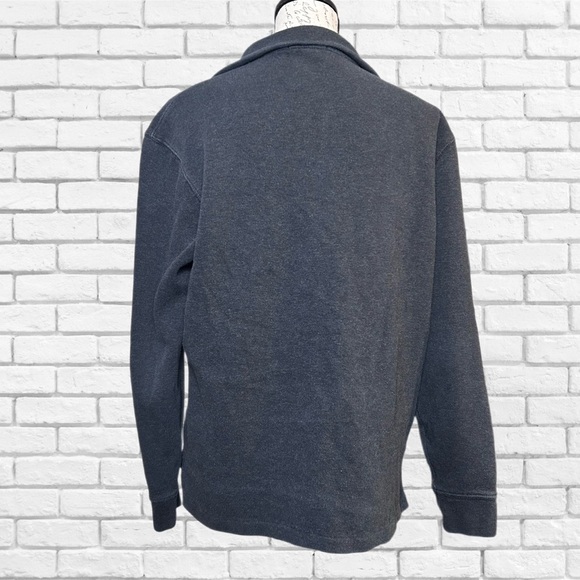 Ralph Lauren Men's Gray Zip Up Sweater - Picture 2 of 5